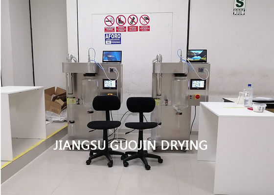 1500mL/H~2500ml/h στεγνωτήρας ψεκασμού τύπων πάγκων εξάτμισης νερού για το γάλα σε σκόνη