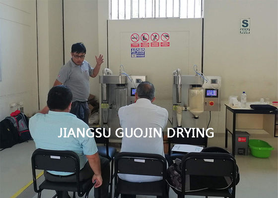 1500mL/H~2500ml/h στεγνωτήρας ψεκασμού τύπων πάγκων εξάτμισης νερού για το γάλα σε σκόνη