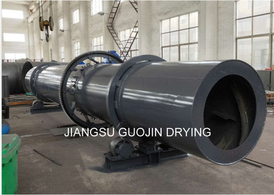 1.2t/h περιστροφική αποξηραντική μηχανή 4KW για τη χημική σκόνη