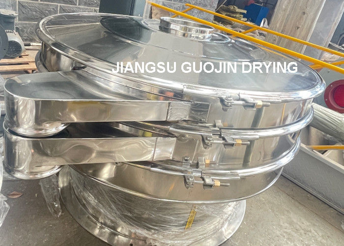 1-4 στρώμα 0,5-3kw εξοπλισμός δονητικής ανίχνευσης 380V/50Hz για 450-1100 kg/h χωρητικότητα