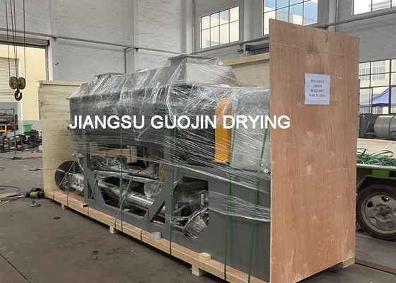 Εξάτμιση 50kg/H kjg-5 νερού κοίλη ξηρότερη ανοξείδωτη κενή αποξηραντική μηχανή κουπιών