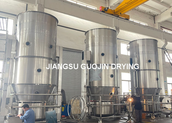 Πίεση ανεμιστήρα 950mmH2O 45-90min Εργασιακός χρόνος Εξοπλισμός κόκκωσης με πεδίο > 99% χωρητικότητας