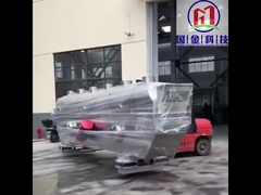 Εξοπλισμός συνεχούς δόνησης ρευστών κλινών ξήρανσης τροφίμων 1.2x9M